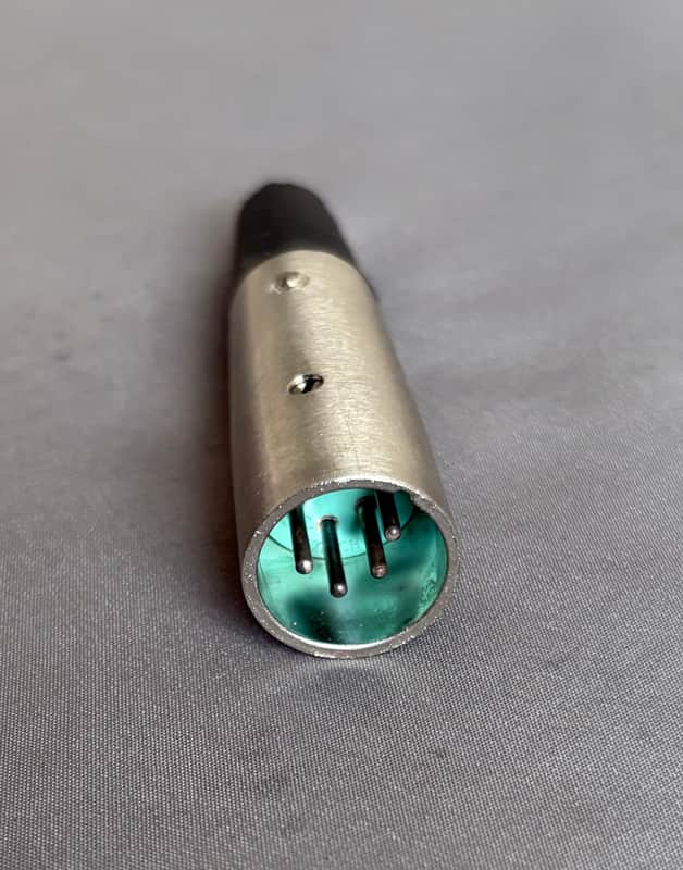 Vintage USA Made Switchcraft A4M Series 4 Pin XLR Female Mic Cable End Connector image 1