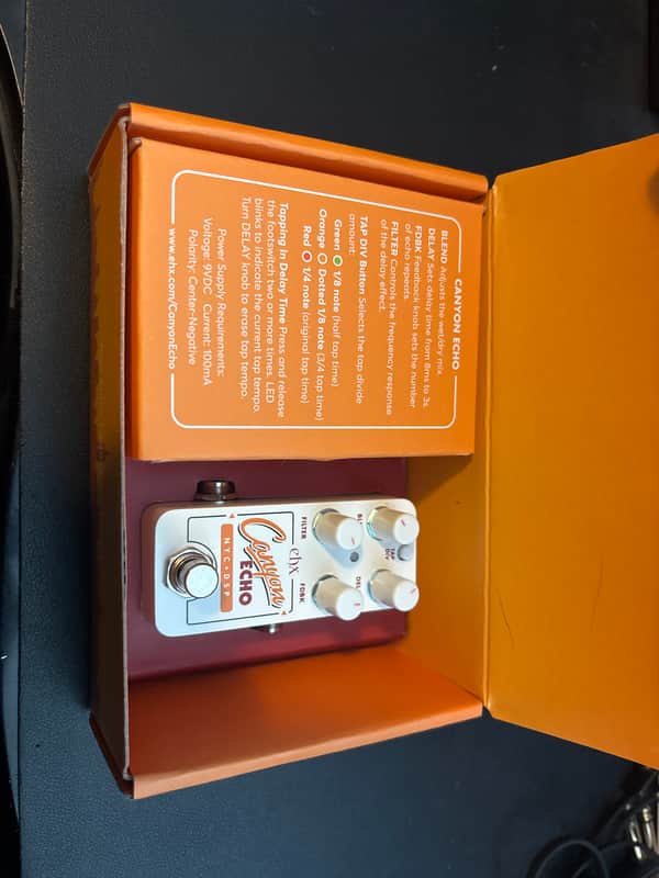 Electro-Harmonix Pico Canyon Echo Digital Delay 2023 - Present - White image 1