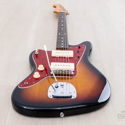 1995 Fender Jazzmaster Left-Handed ‘62 Vintage Reissue JM66-92L Sunburst, Japan MIJ image 10