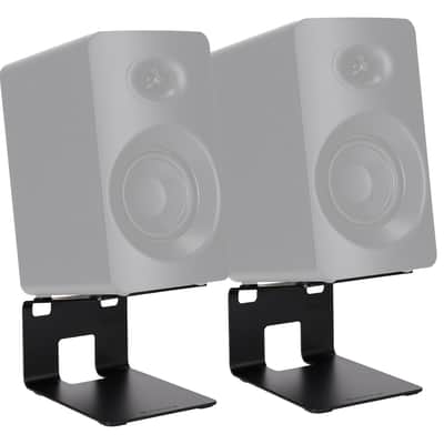 Pair Rockville ASM4 4" Studio Monitor Computer Speakers w/Bluetooth+Riser Stands image 4