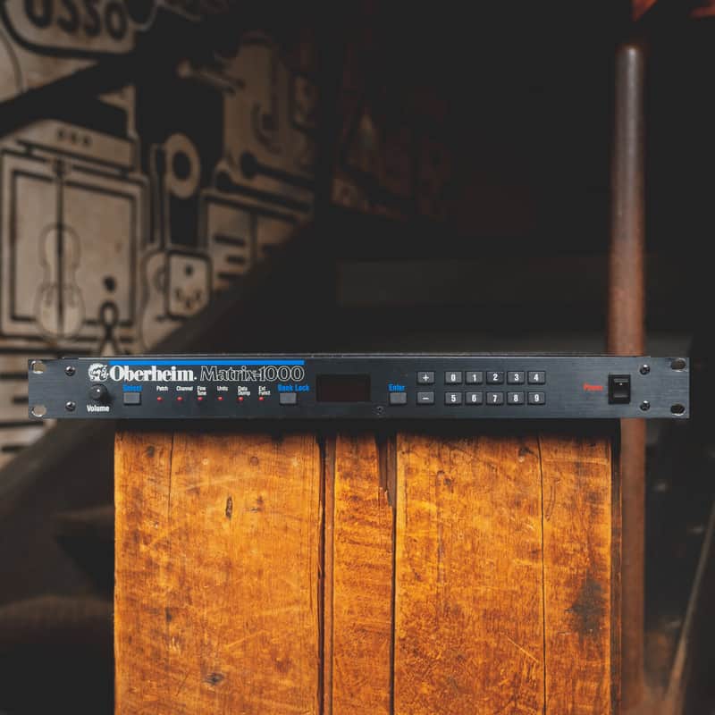 Oberheim Matrix 1000 Rack Mount Synthesizer - Used image 1
