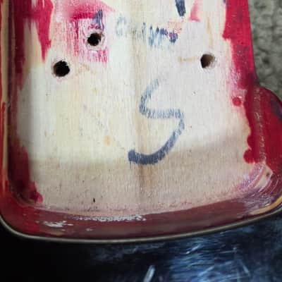 Vintage RARE 1994 Fender Mexico Precision Jazz Cowpoke Active Bass Body Luthier Guitar Parts image 7