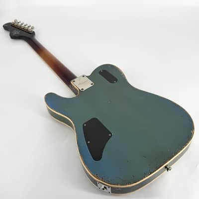 2024 Castedosa Marianna Semi-Hollow Masterbuilt Relic - Aged Lake Placid Blue image 4