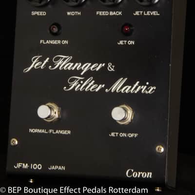 Coron JFM-100 Jet Flanger & Filter Matrix 1981 Japan with SAD1024 Reticon BBD image 5