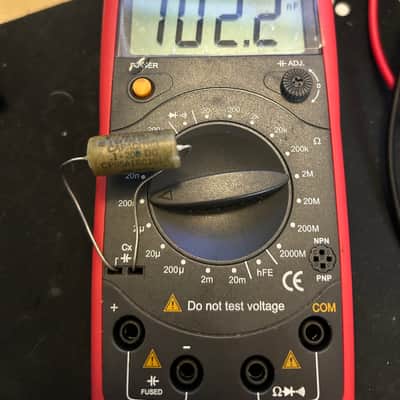 2 x Vitamin Q Sprague 0.1uF / 200V DC NOS (new, old stock), military grade. Perfectly matched. "Organic sound" for crossovers, mix buses, preamps, EQs, VCOs image 2