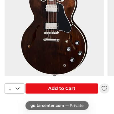 Gibson ES-335 60s Block Limited Edition Walnut image 8