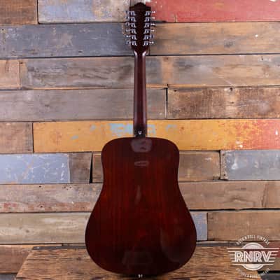 Guild USA D-25-12 1995 - Antique Burst image 4