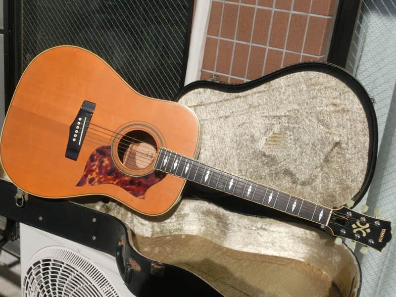 YAMAHA N-500 Nice Japan vintage acoustic guitar, JV made in 1979 w
