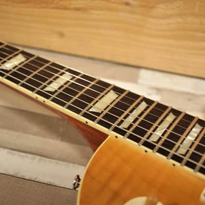 Tokai LS150 3A Flamed Top Vintage Honey Burst Nitro (Made In Japan) image 6