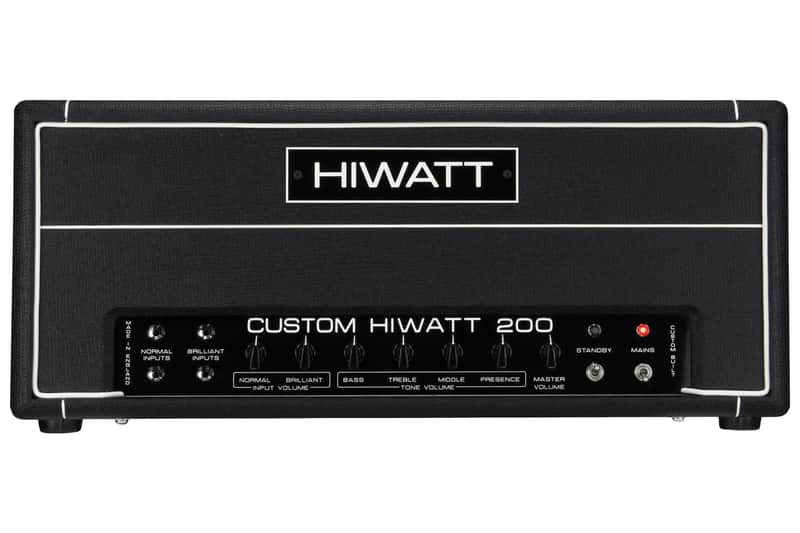 Hiwatt DR201 2-Channel 200-Watt Bass Amp Head (1968 - 1982) | Reverb