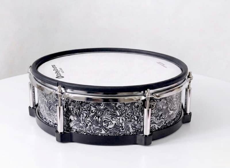 Dolby 12” Electronic Black Abalone SNARE w 6 Triggers for Roland Alesis Drum HX image 1