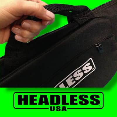 Steinberger Guitar Narrow Gig Bag by HeadlessUSA (Fits GL, GP, Spirit, & Hohner G3T) image 6