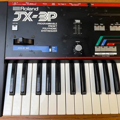 Roland JX-3P 61-Key Programmable Preset Polyphonic Synthesizer 1983 - 1985 - Black image 2