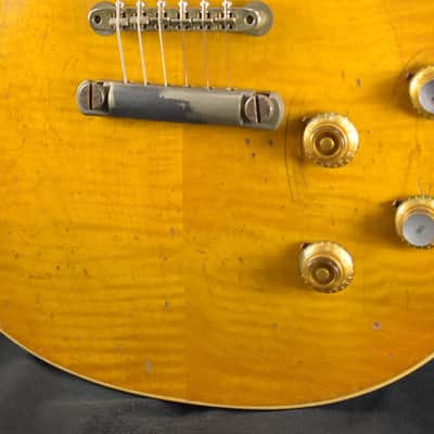Gibson Murphy Lab Kirk Hammett "Greeny" 1959 Les Paul Standard Indian Rosewood Greeny Burst Ultra Heavy Aged image 5