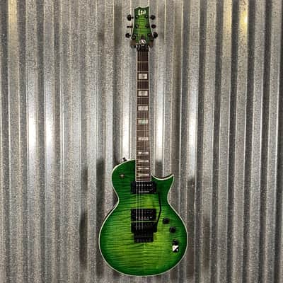 ESP LTD Alex Skolnick AS-1 Lime Burst Guitar & Case #0787 Used image 3