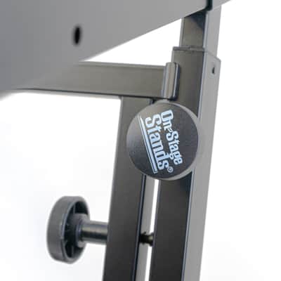 On-Stage KS7350 Folding-Z Keyboard Stand Folding Z-Stand for Keyboards + Mixers image 5