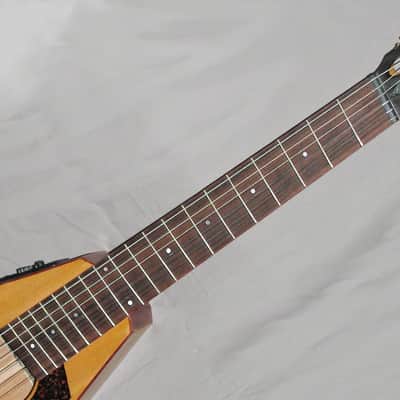 Handmade Crossover Classical Guitar, Flying V, + Pickup & Gigbag image 3