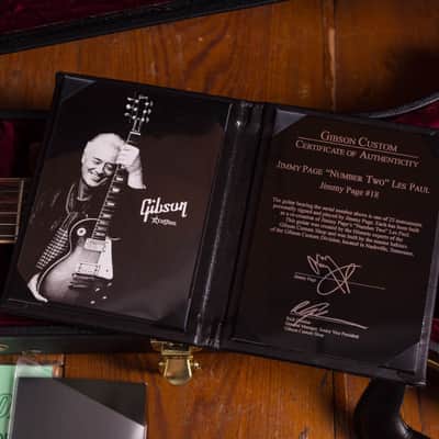 Gibson Jimmy Page Les Paul 1959 #2, Aged & Signed image 10