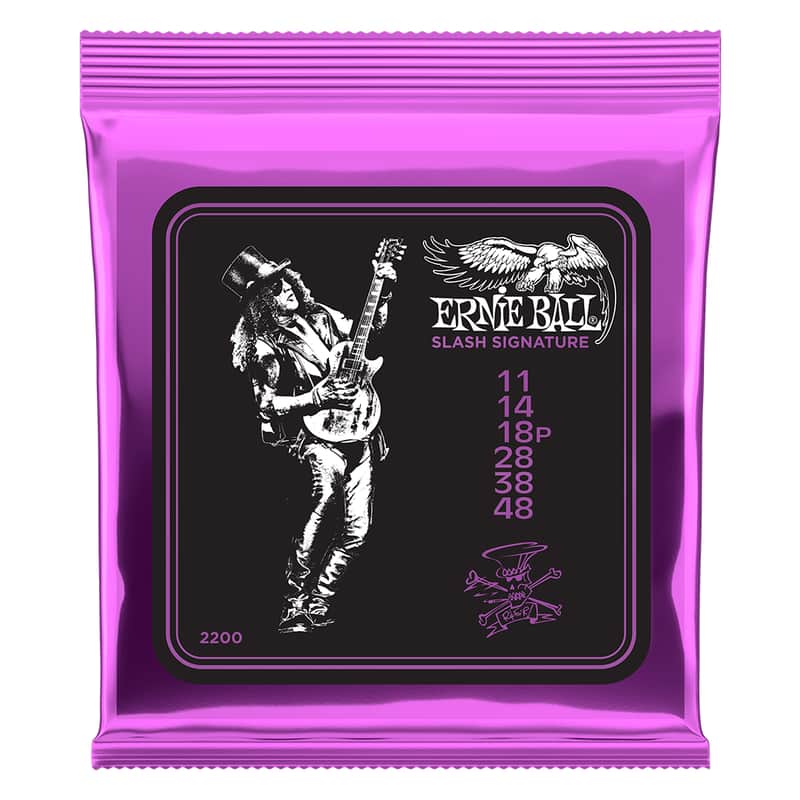 Ernie Ball Slash Signature Electric Guitar Strings 11-48 image 1