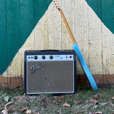 Fender Champ "Drip Edge" 2-Channel 6-Watt 1x8" Guitar Combo 1968 - 1969 - Silverface image 12