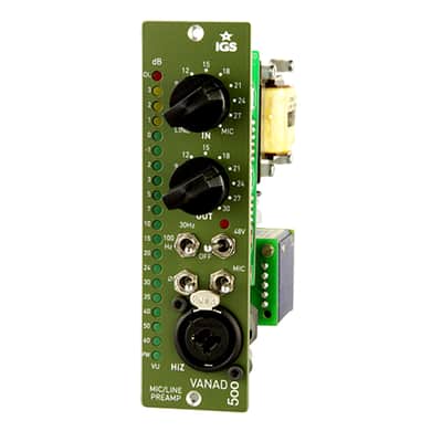 IGS Audio Vanad 500 - Microphone preamplifier image 1