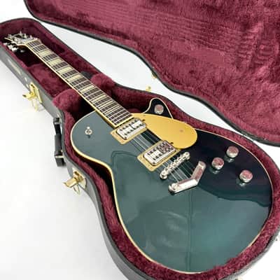 2018 Gretsch G6228T Players Edition Jet BT V-Stoptail - Cadillac Green image 1
