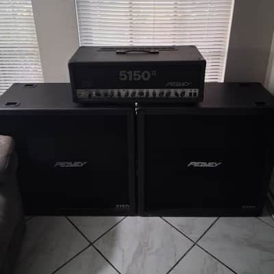Peavey 5150ii head with cabs image 2