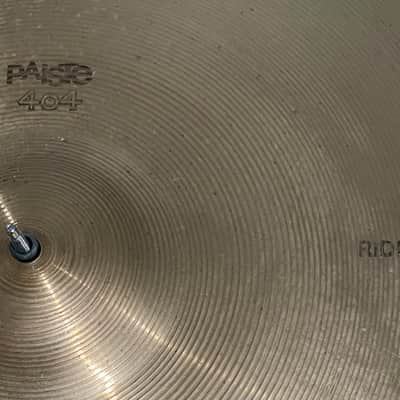 Paiste 20" 404 "Brown Label" Ride Cymbal - 1960g - 1980 - 1985 - Traditional image 3