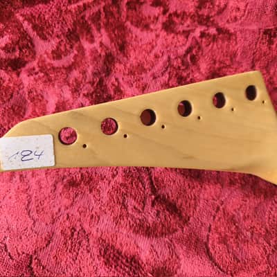 Charvel 375 Neck MIJ late 80s/early 90s – NOS Undrilled Heel – Rare Ex-Distributor Stock image 8