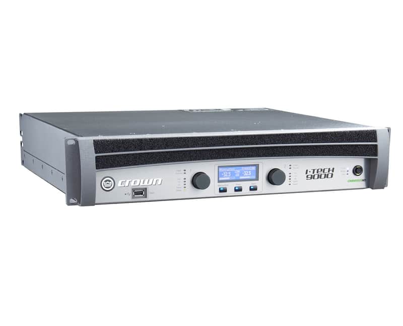Crown IT9000HD I-Tech 9000HD 3500 Watt Power Amplifier Amp PROAUDIOSTAR image 1