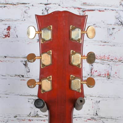 Univox - MIJ "Gimme" LP Style Electric Guitar - Sunburst - w/HSC - x7235 - VINTAGE image 12