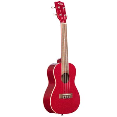 Kala Brand Ritzy Red Sparkle Concert Ukulele KA-SPRK-RED image 2