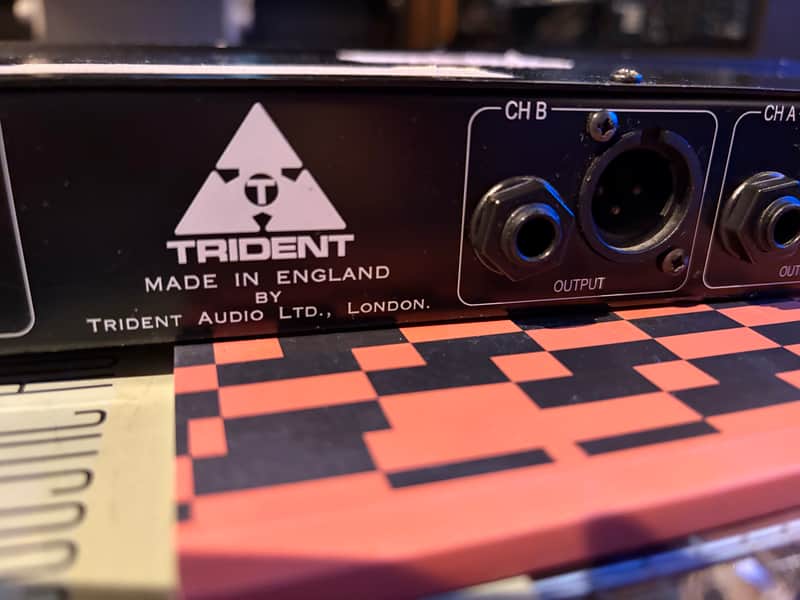 Trident S20 Dual Microphone Preamplifier 2000s - Black image 1