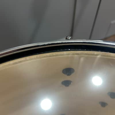 Natal Cafe Racer drum set last of the tulip wood!!!! - Green satin fade finish image 9