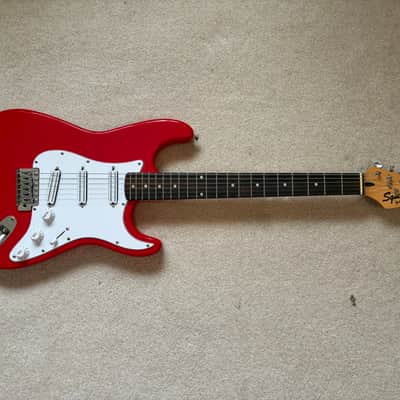 Squier Standard Stratocaster with Rosewood Fretboard 1989 - 2000 - Torino Red image 1