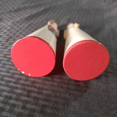 TWO Humes & Berg 101 Stonelined D Trumpet Straight Mutes 2010s - White image 6