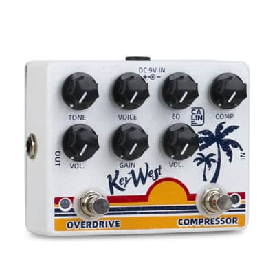 Caline DCP-05 Key West Overdrive Pedal & Compressor Pedal Free Shipment,price include the import duty for US buyer image 3