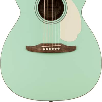 Fender California Standard Monterey E Electric-Acoustic Guitar Seafoam Green image 1