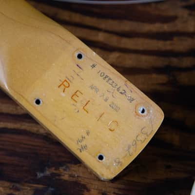 Custom Shop 1969 '69 Stratocaster Reverse Headstock NOS 2010 - White image 15
