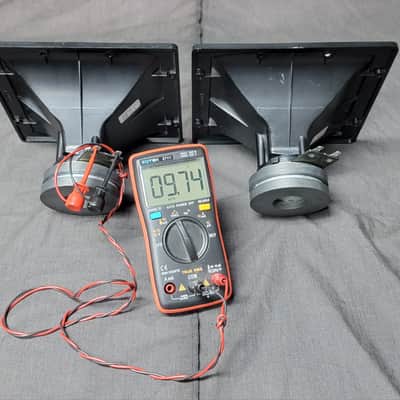 (2) Klipsch K-97-KV High Frequency Tweeters used in KSF 10.5 / 8.5 image 9