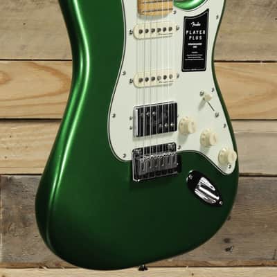 Fender Player Plus Stratocaster HSS Electric Guitar Cosmic Jade w/ Gigbag image 1