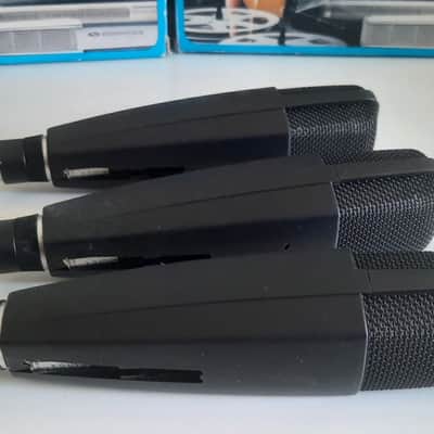 Set of 3x Sennheiser MD 421-U4 Cardioid Dynamic Microphones with Matched Serials 1960s - 1990s - Black image 13
