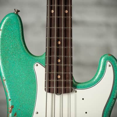 Fender Custom Shop ’59 P-Bass Heavy Relic - Aged Seafoam Green/Faded Tahitian Coral image 4