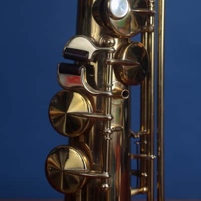 King Bb Soprano Saxophone 1926-27 - Lacquer / Spectacular! image 15