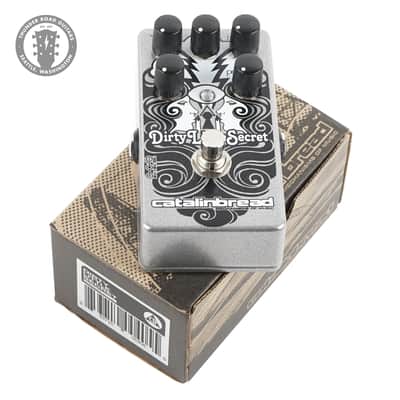 Used Catalinbread Dirty Little Secret Silver Pedal image 1