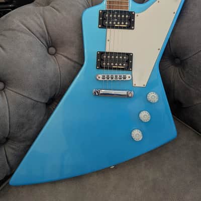Gibson 70s Explorer 2020 - Chill BluPearl *Mod Collection* image 2