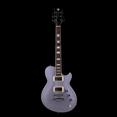 Reverend Roundhouse Periwinkle with Case Bild 2