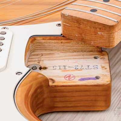 1986 Fender '72 Stratocaster ST72-115 Natural w/ Pure Vintage '65 Pickups, Japan MIJ Fujigen image 16