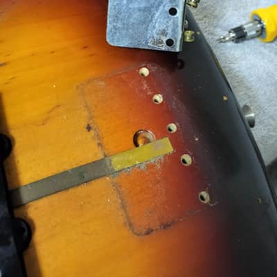 Fender Japan JB62-95 Jazz Bass. Japan vintage made in 1990. Originally lacquer painted. image 15