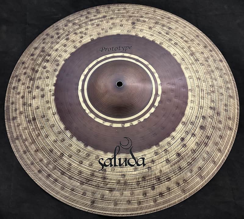 18" Saluda DEC2 HYBRID Prototype Thin Crash Ride Cymbal image 1